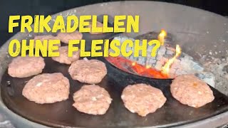 Vegane Frikadellen von GREENFORCE FOOD vom GRILL  Frikadellen ohne Fleisch Schmecken die [upl. by Lemmor]