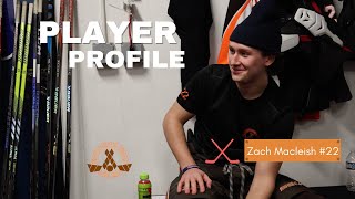 Becoming the Hockey player of the family Player Profiles Zach Macleish 22 [upl. by Meyer359]