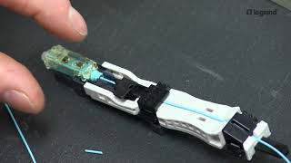 HowTo Infinium™ Mechanical Fiber LC Connector Instructional Video [upl. by Nellak]