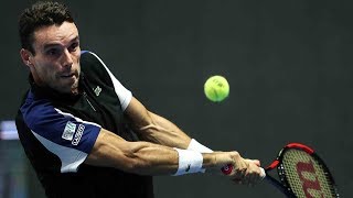 Highlights Bautista Agut Beats Cecchinato In St Petersburg 2018 [upl. by Oilalue822]