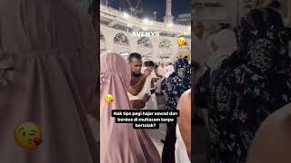 MasyaAllah tabarakallah Tawaf malam ni Aleeya dapat buat tak sampai 30minit pon penuh khusyuk 🥰 [upl. by Ailliw]