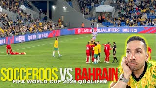 🇦🇺 AUSTRALIA vs BAHRAIN 🇧🇭  Socceroos Fifa World Cup Qualifier vlog and highlights fan cam [upl. by Gatias]