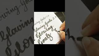 Artline Ergoline Calligraphy pens 🤍for beginners calligraphy 💯 ytshorts shorts calligraphy [upl. by Yevrah]