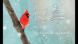 2023 RiverStone Health Hospice Tree of Lights Celebration [upl. by Eedoj828]