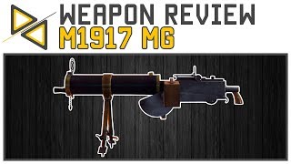 BF1 M1917 MG  UNLIMITED AMMO Weapon ReviewGuide [upl. by Munster]