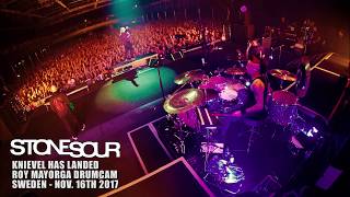 Stone Sour  Knievel Has Landed  Roy Mayorga Drum Cam [upl. by Warram705]