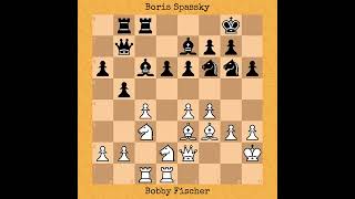 Bobby Fischer vs Boris Spassky  Game 21 1992 chess [upl. by Senoj965]