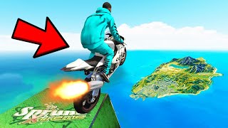 GTA 5 QUADRILLIONAIRE SUPERBIKES vs MEGA RAMP in GTA V Avengers Army Jumping Across Entire Map [upl. by Naes429]