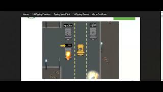 Typing Game Nitro Type Race [upl. by Aushoj]