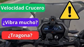 Dominar 400 ¿Qué velocidad optimiza consumo y confort [upl. by Henri]