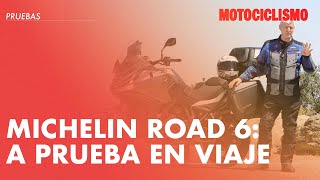 Â¿CÃ“MO SE COMPORTA EL MICHELIN ROAD 6 EN VIAJE ðŸŒ„ MichelinGlobal michelin â€‹ Motociclismoes [upl. by Htebazileharas]