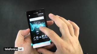 Sony Xperia U videoreview da Telefoninonet [upl. by Reisinger]