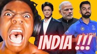 Speed reacts to INDIA🇮🇳 compilation Virat Kohli SRK Jai Shri Ram Krina etc [upl. by Nirrep991]