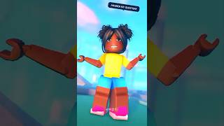 ANSWER MY QUESTION 😡 shorts roblox fyp [upl. by Idid]