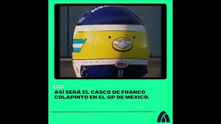 😯¡Emocionante 🇦🇷🏁Franco Colapinto piloto argentino de F1 estrenará nuevo casco shorts [upl. by Malas]