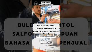 Bule Jajan Pentol Endingnya Kejutan Banget‼️ reaksibule shorts viralvideo [upl. by Okajima]