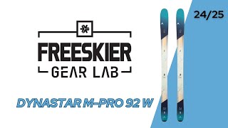 FREESKIER Gear Lab First Impression Dynastar MPro 92 W [upl. by Acinom]