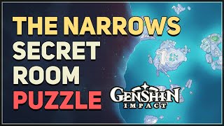 The Narrows Secret Room Luxurious Chest Puzzle Genshin Impact [upl. by Ij]