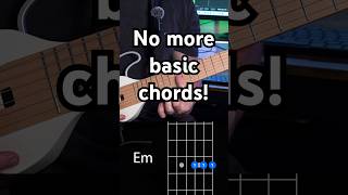 Turn basic guitar chords into pro riffs for beginners [upl. by Stouffer]