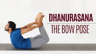 How to do Dhanurasana  Bow Pose  Yoga  Reclining Postures [upl. by Anil443]