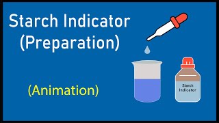 How to prepare starch indicator  starch indicator preparation  how to make starch indicator [upl. by Ellinehc]