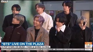 Full BTS on TODAY SHOW 2020 LIVE New York Times Square [upl. by Wester481]