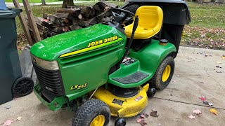 John Deere LX255 all finished after sitting for 5 years [upl. by Ameerak]