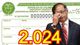 Tarifas 2024 Ni se te ocurra hacer la TÉCNICOMECÁNICA sin saber esto [upl. by Angelo]