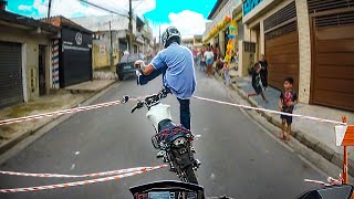 RUA INTERDITADA ACABA COM PINOTE INTENSO [upl. by Meelas]