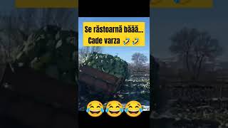 Cade varza 😂😂😂 goviral remorca varza distractie duet reels funny [upl. by Iliram869]