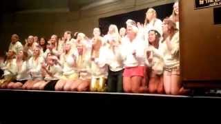 Iowa Rho Gamma Reveal  Sorority Recruitment [upl. by Reffinnej]