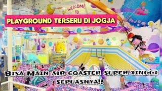 AIR COASTER DAN WALL CLIMBING TERTINGGI DALAM MALL❗PAKUWON MALL JOGJA [upl. by Rayford]