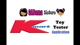 Kmart Toy Tester Application 2017 [upl. by Dnallor]