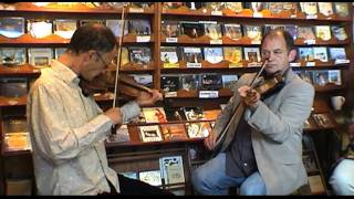 Dingle record shop sessions Traditional fiddle playing [upl. by Doralia]