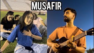 Musafir by Atif Aslam Cover  Jam Session [upl. by Eillo]