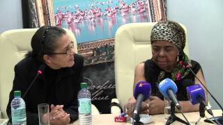 Cesaria Evora  Прессконференция в Н Новгороде 05042011 [upl. by Hull]