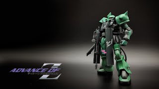 HG 144 Zaku II Stutzer  How I do CUSTOM GUNPLA [upl. by Naihs]