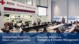 Masters in Emergency amp Disaster Management at Georgetown University [upl. by Obe599]