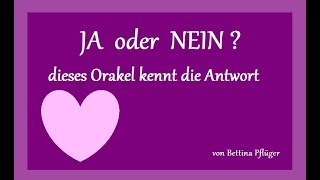 JA  NEIN Orakel [upl. by Nylac]