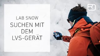 Verschüttetensuche mit dem LVS Gerät – Tutorial 1417 Deutsch  LAB SNOW [upl. by Euginimod]