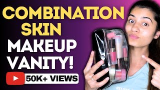 COMBINATION SKIN MAKEUP PRODUCTS 2024 FOR BEGINNERS [upl. by Ahcas]