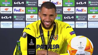 Villarreal 11 Man Utd Pens 1110 Etienne Capoue  Man Of The Match Presser  Europa League Final [upl. by Oilenroc804]