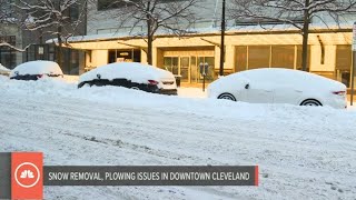 Cleaning up and digging out after Northeast Ohios first snowstorm of 2022 [upl. by Zohar985]