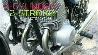 3 cylinder 2stroke motorcycles [upl. by Yvon]