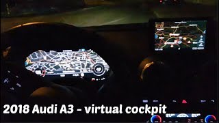 2018 Audi A3  virtual cockpit [upl. by Roban]