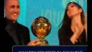 PREMIAZIONE FABIO CANNAVARO PALLONE DORO Golden ball [upl. by Cheney948]