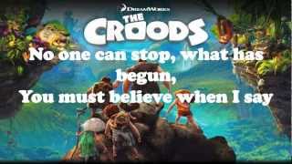 Shine Your Way  Owl City amp Yuna LYRICS THE CROODS [upl. by Nodab]