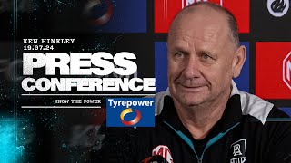 Ken Hinkley Press Conference  19 July [upl. by Haelam]