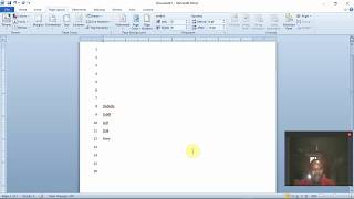 How to add line numbers to your manuscript Replying the editors [upl. by Ashlan867]