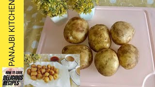 Potato Snacks Recipe  Evening Potato Snacks By Panjabi kitchen [upl. by Fiora45]